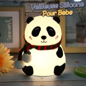 Veilleuse LED en Silicone Doux
